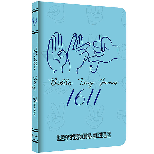 BÍBLIA KING JAMES 1611 ULTRAFINA LETTERING BIBLE - SINAIS