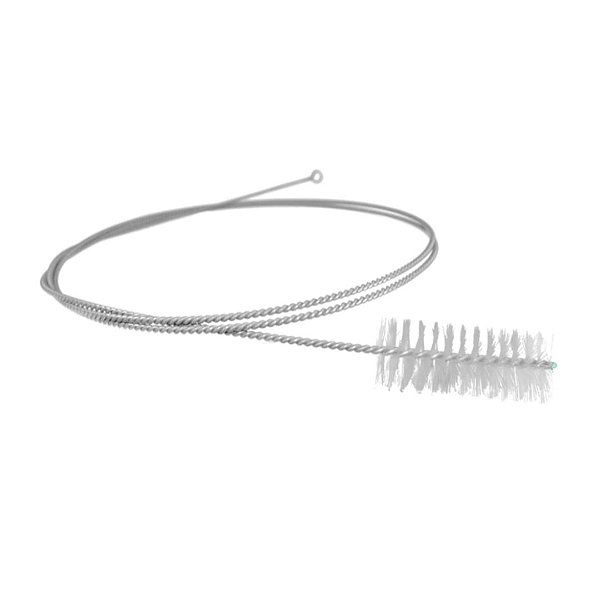 Escova De 2 Metros Em Aço Inox Para Limpeza De Canulados e Corrugados