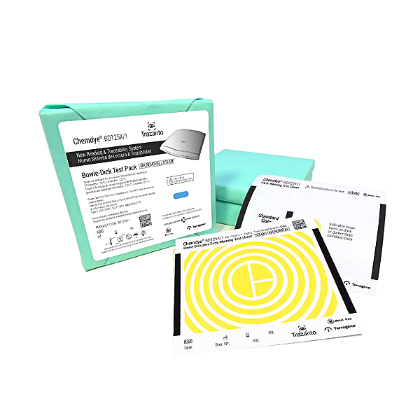 Indicador Químico Tipo 2 – Bowie Dick 7Kg com Folha Alerta