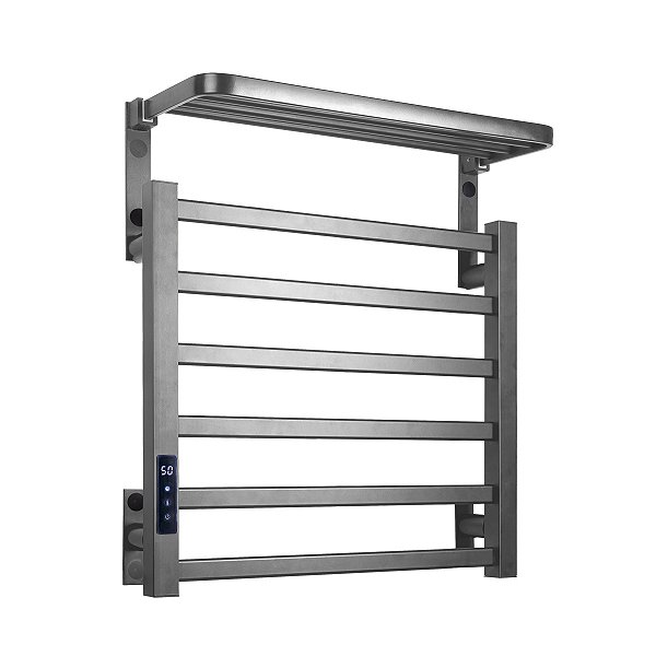 Toalheiro Elétrico Térmico Aquecido 45x 50 Cinza 220V