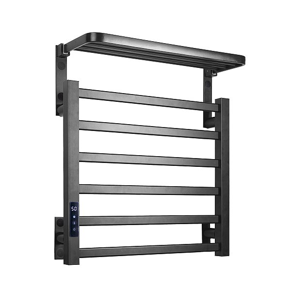 Toalheiro Elétrico Térmico Aquecido 45x 50 Preto 110V