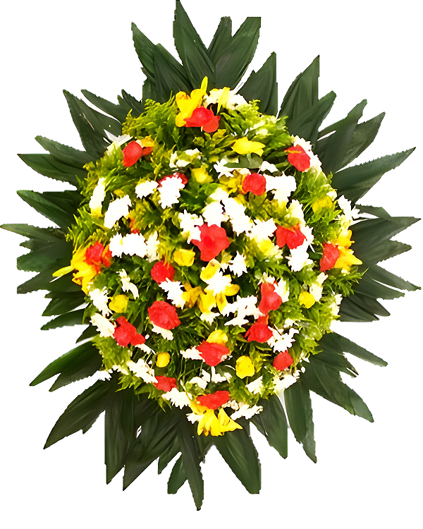 Coroa de Flores Brisa Perfumada