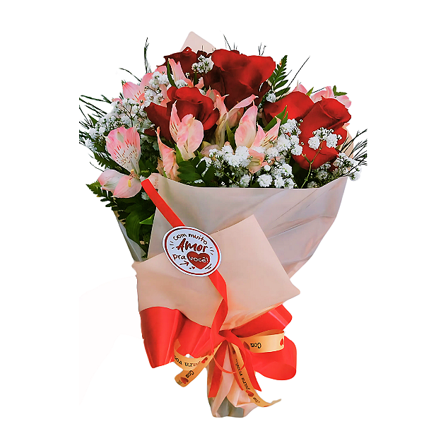 Buquê Amor em Flores