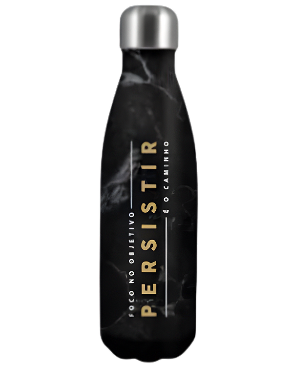 GARRAFA TÉRMICA METAL NEO 500ML - PERSISTIR