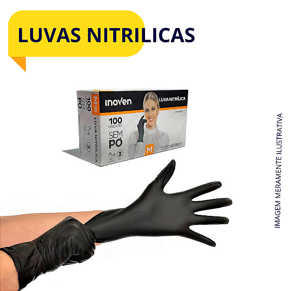 LUVAS NITRÍLICAS