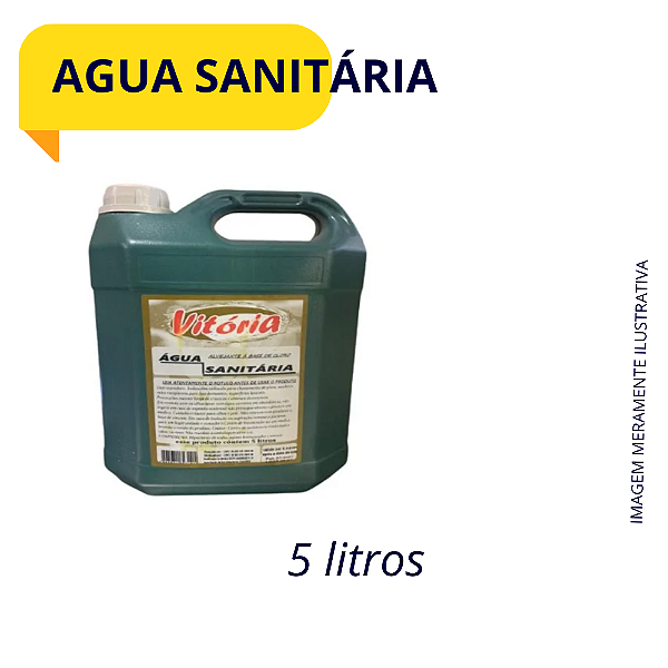 AGUA SANITÁRIA 5 LITROS