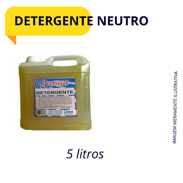 DETERGENTE NEUTRO 5 LITROS | VITORIA