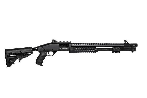 Espingarda CBC Pump Military 3.0 - 19" Calibre 12GA, Coronha Retrátil - Com Acessórios | Ghost Armas