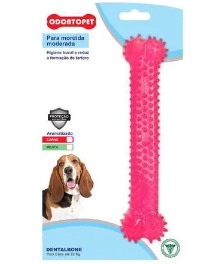 Dental Bone Osso Rosa Até 22kg - Odontopet