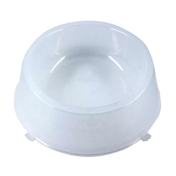Comedouro Lilopety Patinhas Natural para Cães 1 Litro