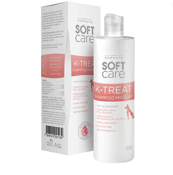 Shampoo Micelar Soft Care K-Treat - 300ml