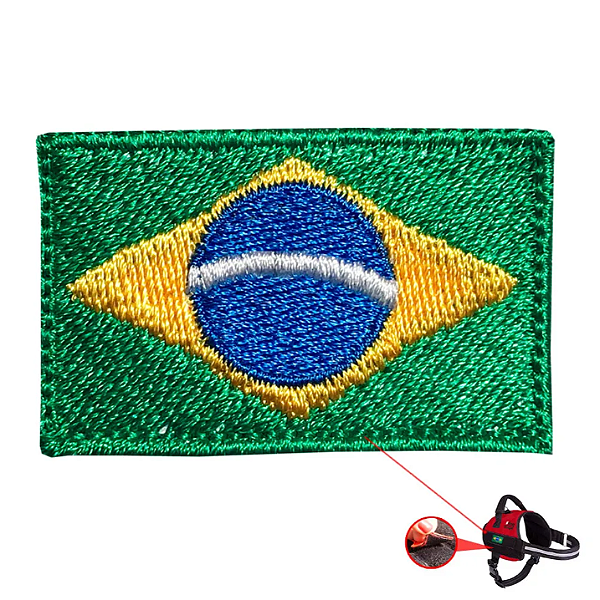Patch Bandeira Brasil