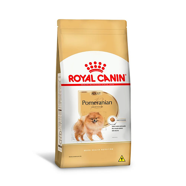 Ração Royal Canin Pomeranian para Cães Adultos 2,5kg