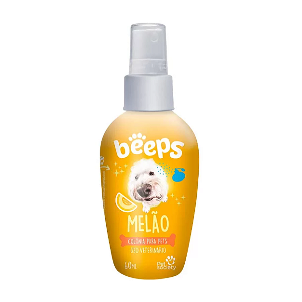 Colônia Beeps Melão para Cães e Gatos - 60ml