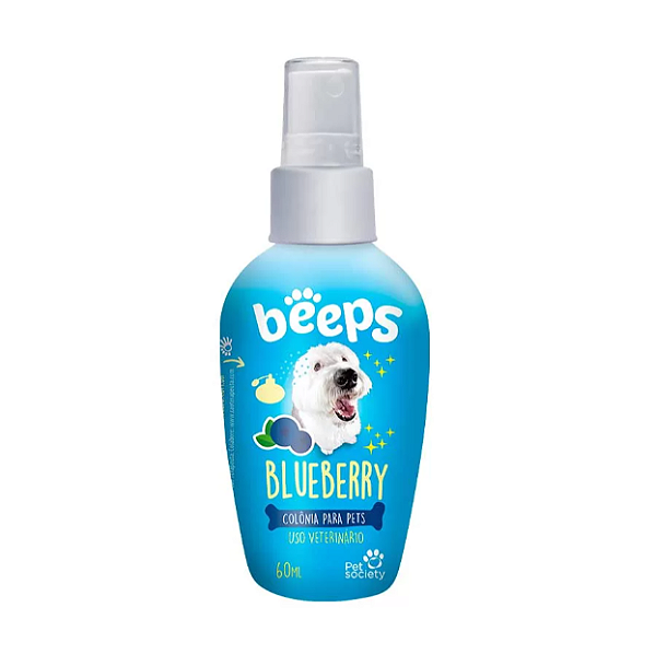 Colônia Beeps Blueberry para Cães e Gatos - 60ml