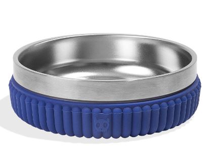 Comedouro Zeedog Tuff Pequeno Stripes Blue para Cães