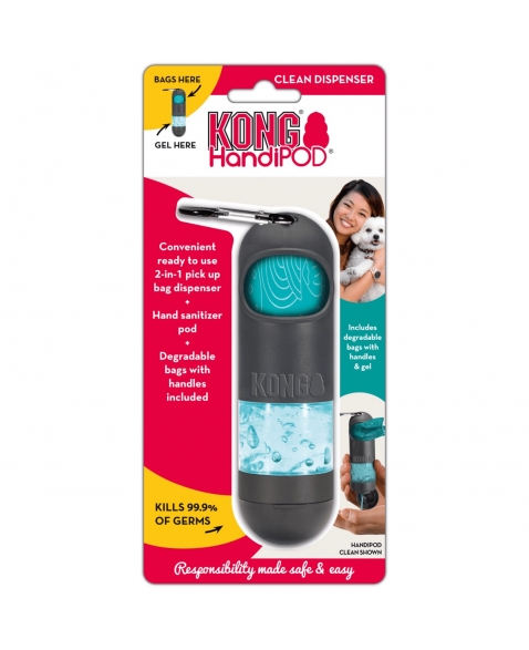 Cata Caca Kong Handipod Dispenser de Alcool em Gel