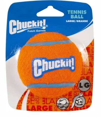 Brinquedo Cachorro Chuckit Bola de Tennis - Tam G