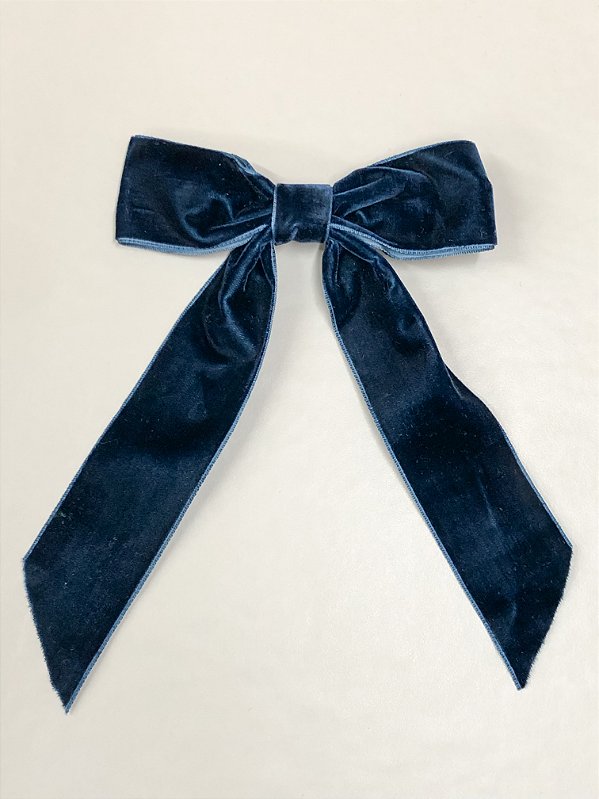LAÇO VELUDO AZUL