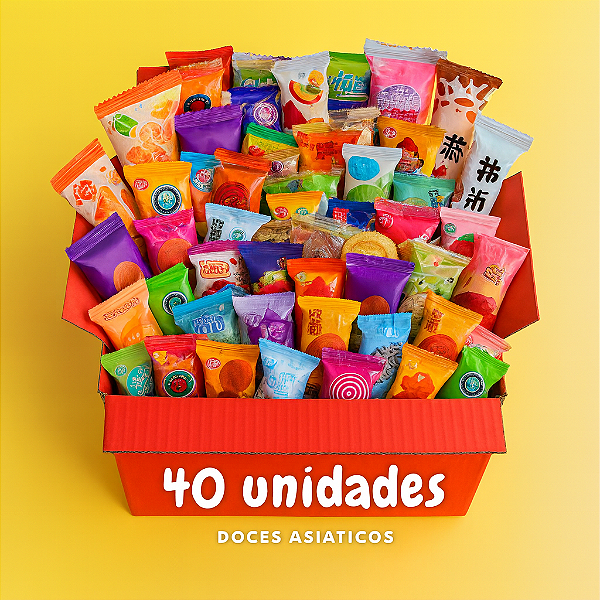 Box Max Bentô Asiáticos - 40 unidades
