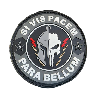 Brevê emborrachado SI VIS PACEN, PARABELLUM