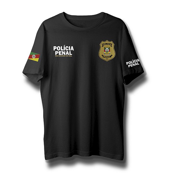 Camiseta Polícia Penal Rio Grande do Sul - Poliéster dry