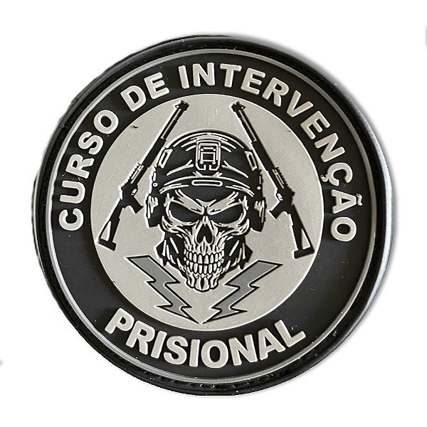 Patch / Brevê Emborrachado Intervençao Prisional