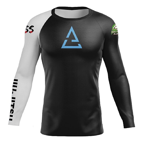 Rash Guard Jiu-Jitsu - faixa branca