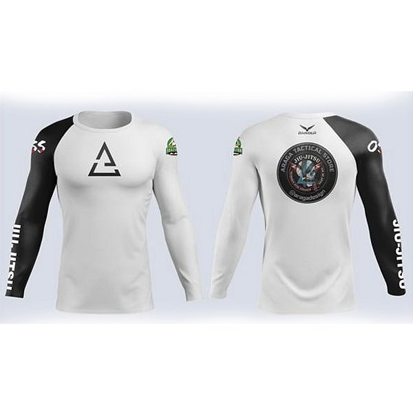 Rash Guard Jiu-Jitsu – FAIXA PRETA