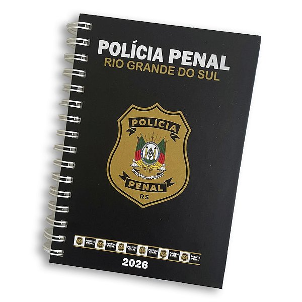 Agenda Diária Polícia Penal 2026