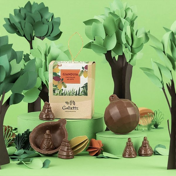 Bola de Natal Gianduia