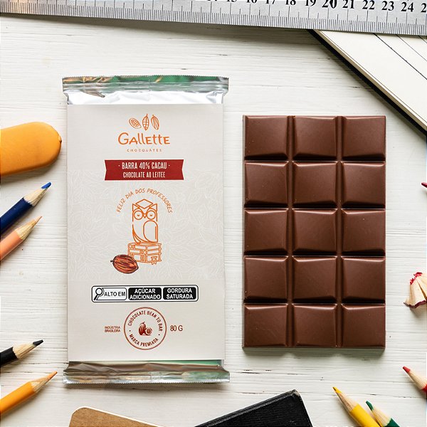 Barra Corujinha do Saber - Ao leite