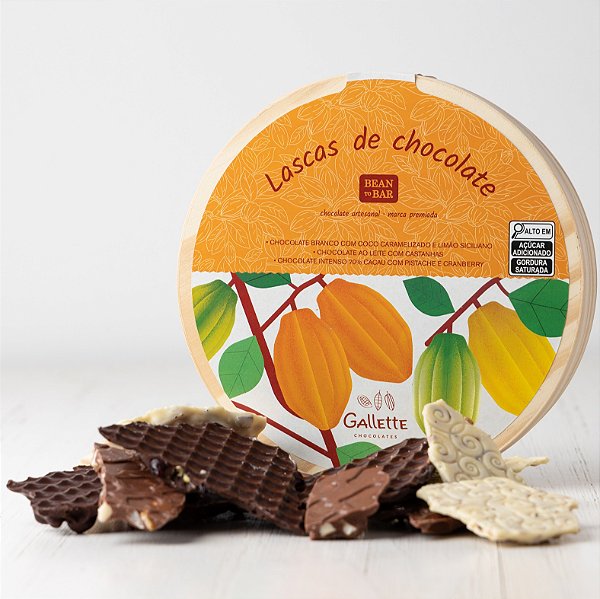 Lascas de Chocolate