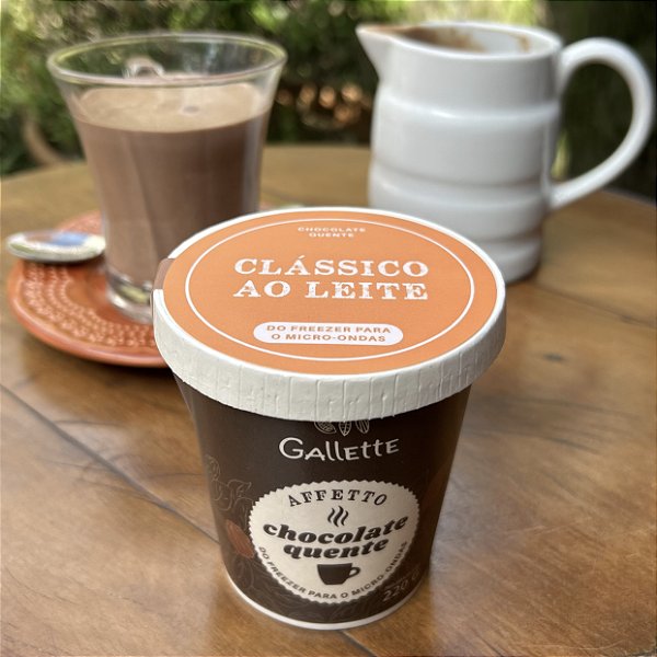 Chocolate Quente Affetto - Clássico ao Leite