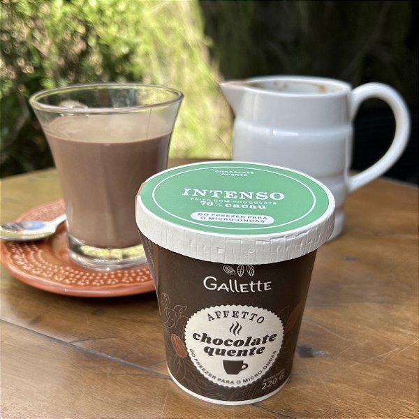 Chocolate Quente Affetto - Intenso 70% Cacau