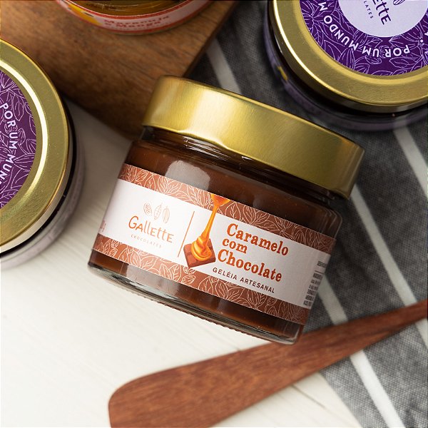 Creme de Caramelo e Chocolate