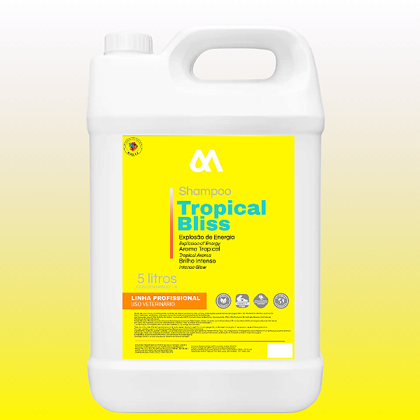 Manzz Shampoo Tropical Bliss Profissional