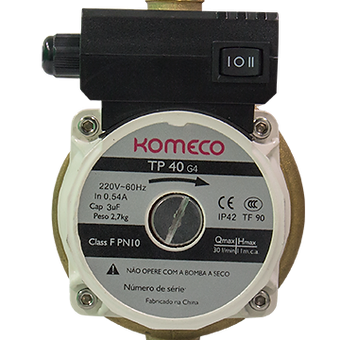 MiniBomba de Agua KOMECO TP40 G4 220v 60HZ