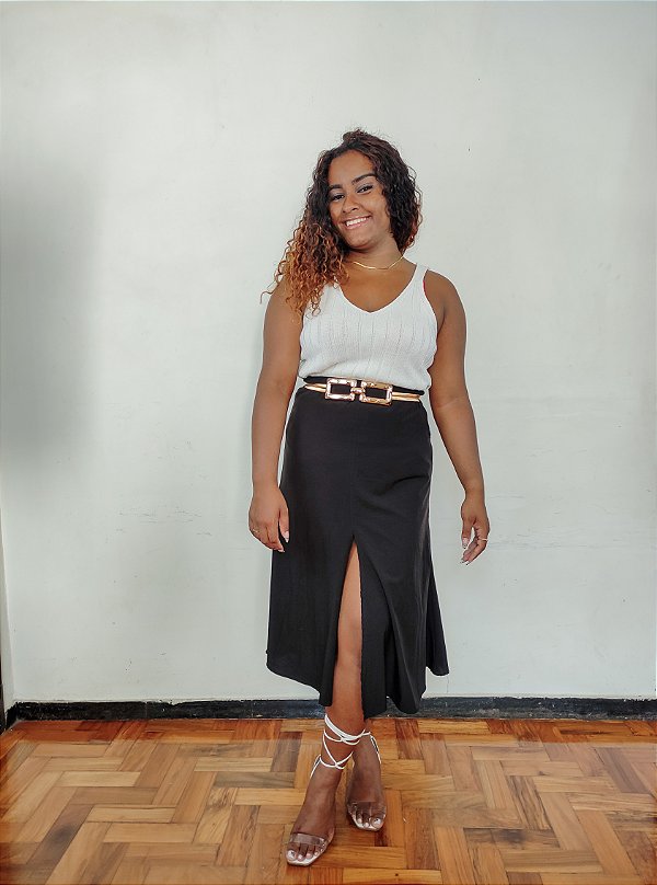 Saia Lor com fenda - 40