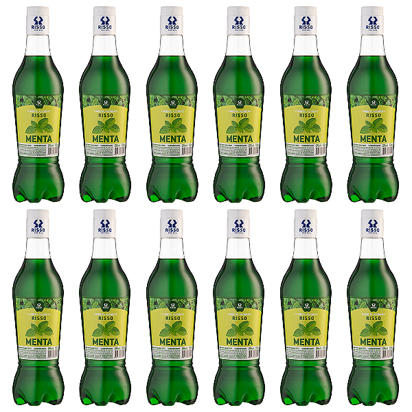 Menta Risso - Coquetel alcoólico 900ml X 12