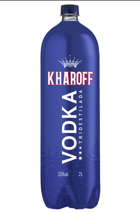 Vodka Tridestilada Kharoff - 2L