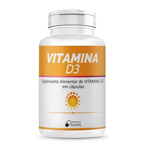 Vitamina D3 cápsulas
