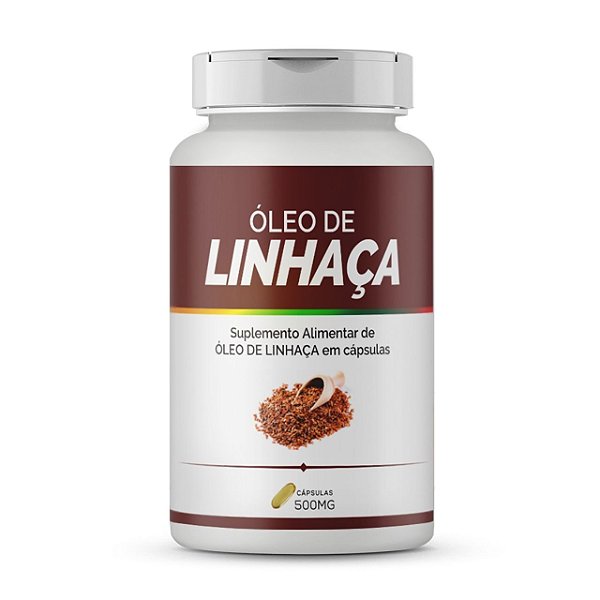 Óleo De Linhaça (500MG) cápsulas