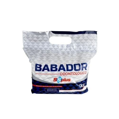 BABADOR IMPERMEAVEL BRANCO 100UNID.