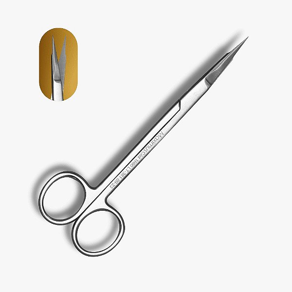 TESOURA GOLDMAN FOX CURVA 12CM