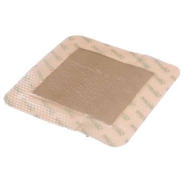 Silicone C/Espuma De Poli C/Prata 10Cm X 10Cm Un - Silicare Ag