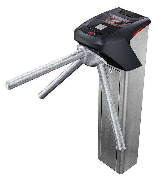 Catraca iDBlock QRCODE - Cartão - Senha Inox- ControliD