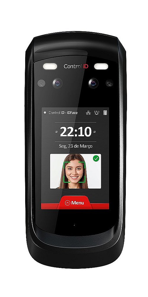 iDFACE PRO - Controle de Acesso Reconhecimento Facial (10mil faces) + SIP + Proximidade 125 kHz ASK - ControliD