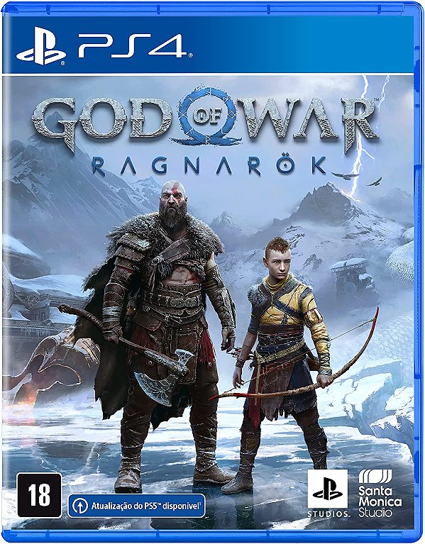 God of War Ragnarök - Edição Standard - Ps4