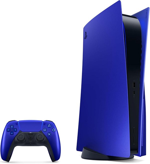 Tampas do Console Playstation 5 – Cobalt Blue